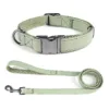 dog collar Leather Dog Collar Leash Set