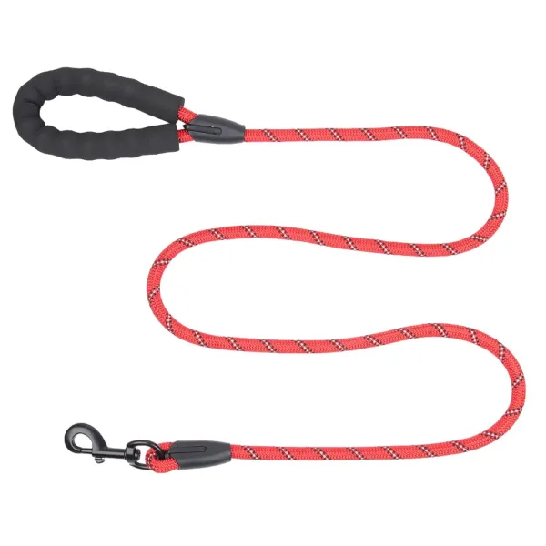 Reflective Nylon Padded Dog Leash