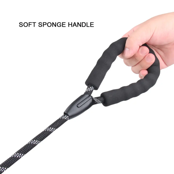 Reflective Nylon Padded Dog Leash