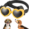 1697898547628 Love Shaped Pet Sunglasses Dog Goggles