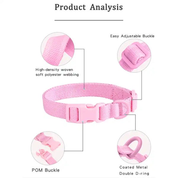 1698761642247 Adjustable Light Weight Pet Collar