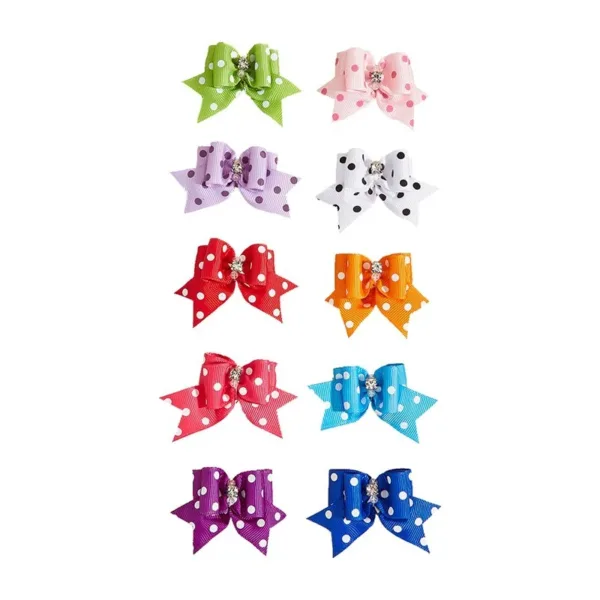 Pet clips 2 Pet Hair Bows Clip