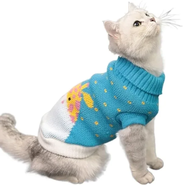 cat sweater 11 Winter Dog Cat Sweater
