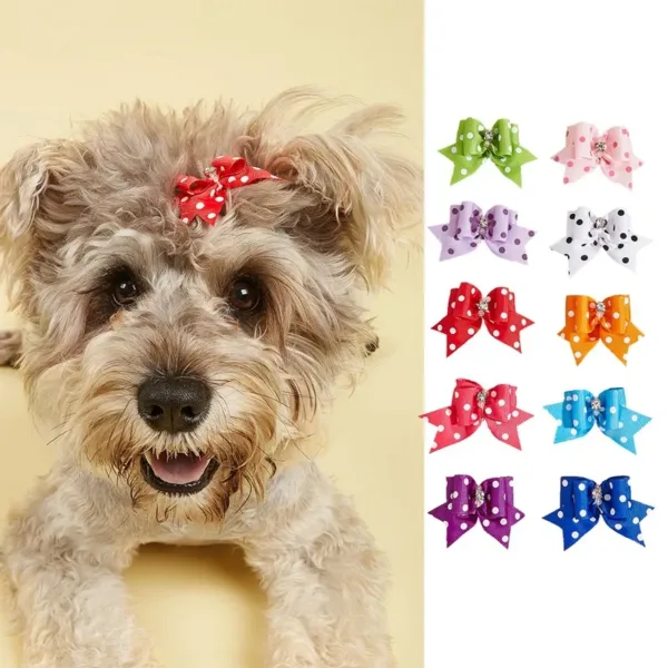 pet clips Pet Hair Bows Clip