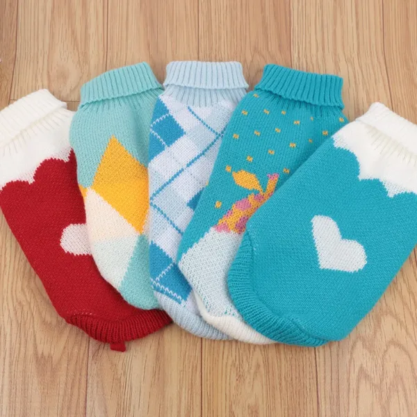 pet sweater 2 Winter Dog Cat Sweater