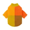 sweater 1 Pet Color Patchwork Knitted Sweater