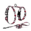 5 H Shape Light Weight Cat Harness Leash Set