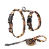 6 H Shape Light Weight Cat Harness Leash Set