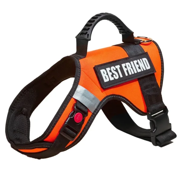 Large dog harness 3 Outdoor Explosion-Proof Oxford Pet Harness