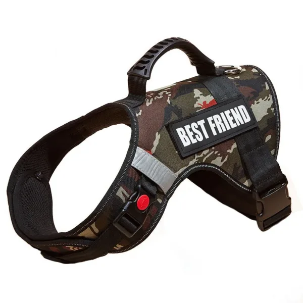 dog harness 4 Outdoor Explosion-Proof Oxford Pet Harness