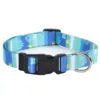dog collar 2 Flower Design Colorful Polyester Dog Collar
