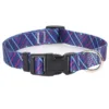 dog collar 4 Flower Design Colorful Polyester Dog Collar