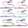 gradient color pet leash 6 in 1 Multifunctional Reflective Pet Rope Dog Leash For walking