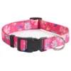 pet collar Flower Design Colorful Polyester Dog Collar