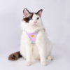 1732243365677 Soft Leather Pet Cat Harness Leash Set Waterproof Cat Harness