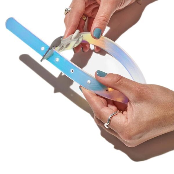 1 PVC Waterproof & Color-Shifting Pet Leash & Collar Set – Durable, Stylish & Comfortable