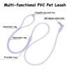 1735133520638 Dopamine Color Series PVC Waterproof Pet Leash – Strong, Comfortable & Stylish