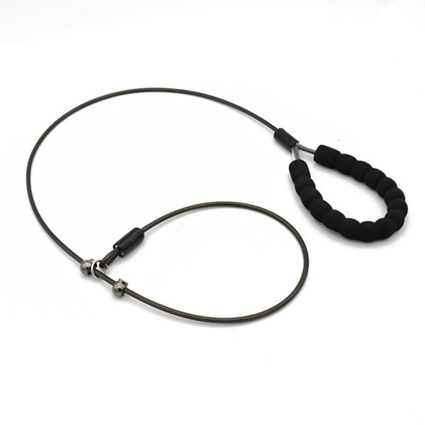 2 Anti-Pull Steel Wire Pet Leash – Unbreakable & Tangle-Proof for Strong Dogs