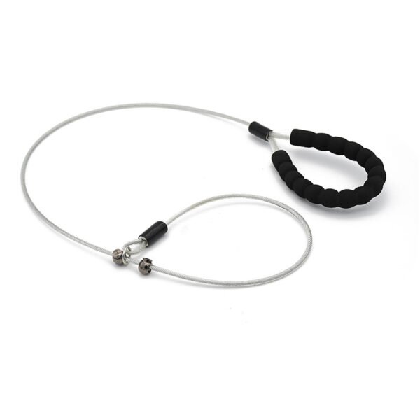 4 Anti-Pull Steel Wire Pet Leash – Unbreakable & Tangle-Proof for Strong Dogs