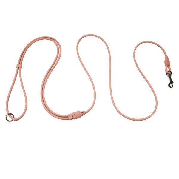 dog leash waterproof Dopamine Color Series PVC Waterproof Pet Leash – Strong, Comfortable & Stylish