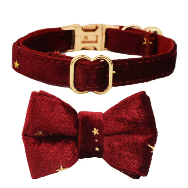 dog collar 7 Chic & Cozy Cat Bowknot Collar – Adorable, Customizable & Comfortable