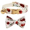 dog collar bowknot set 2 Chic & Cozy Cat Bowknot Collar – Adorable, Customizable & Comfortable