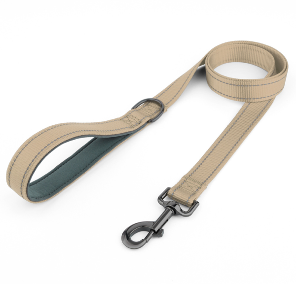 Leka Pet Dog Leash Reflective, Soft Handle Nylon Heavy Duty Leashes For Medium Large Dog