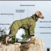 pet jacket Direct Supply Manufacturer Waterproof Pet Windbreaker Pet Jackets For Large Dog